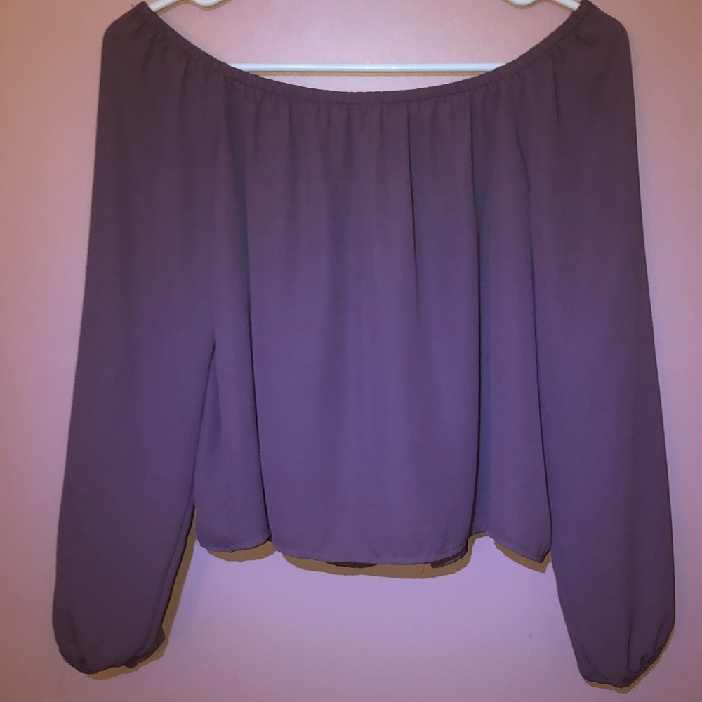 maroon croptop